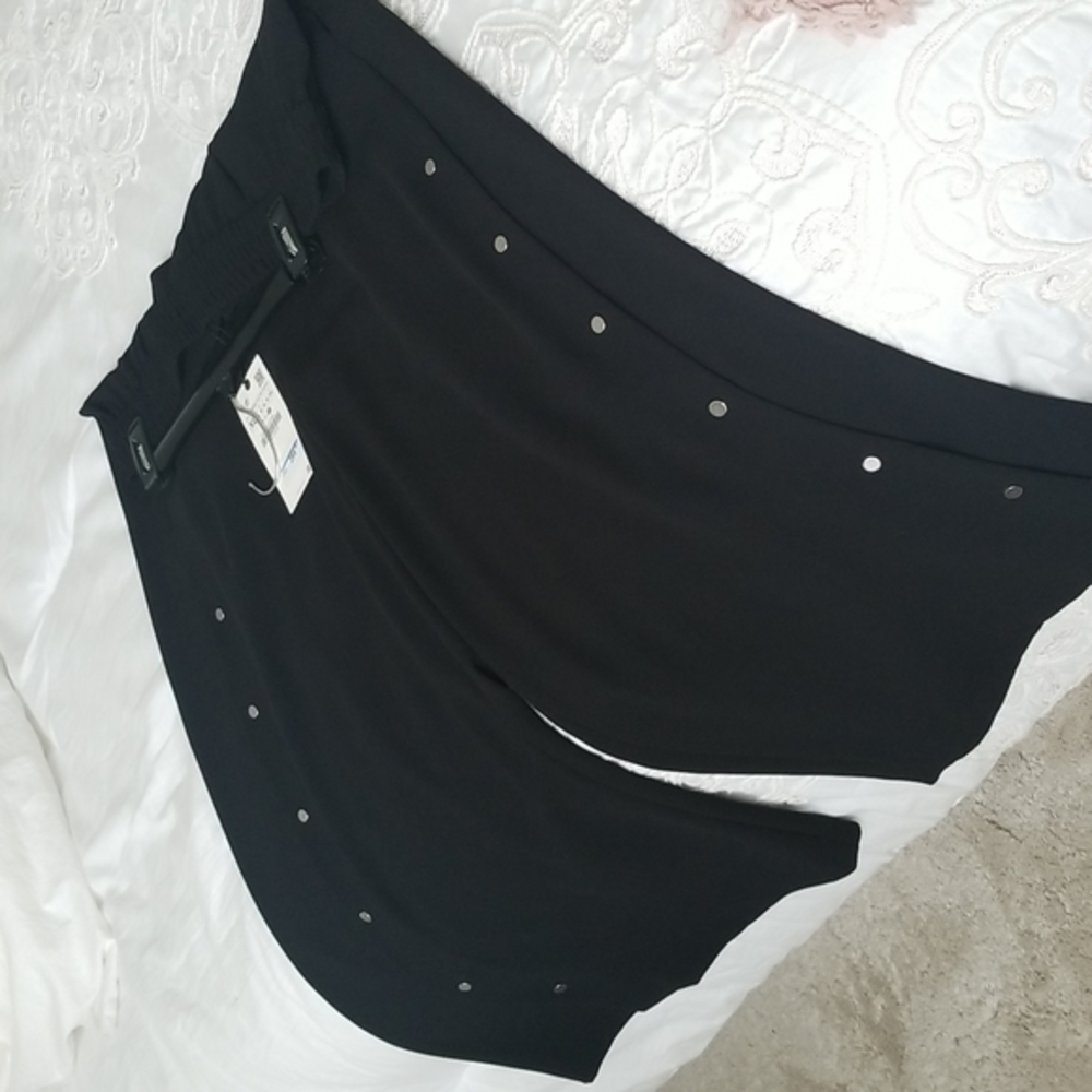 Dressy wide leg pants